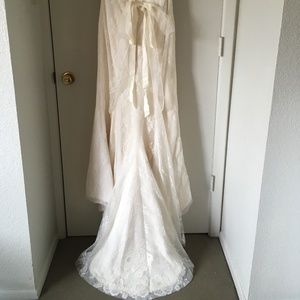 Designer Amy Kuschel Collage of Lace Wedding Dress